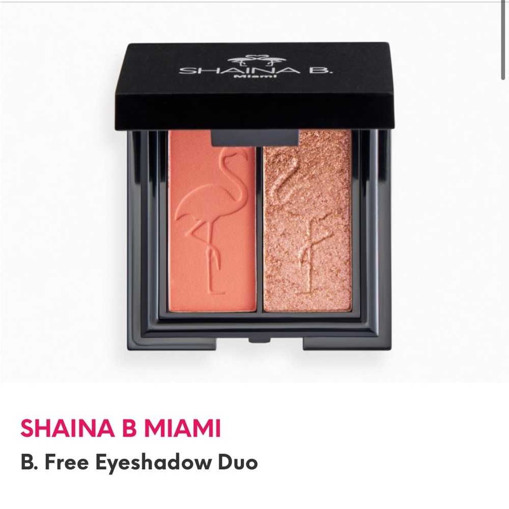 SHAINA B MIAMI B FREE EYESHADOW DUO